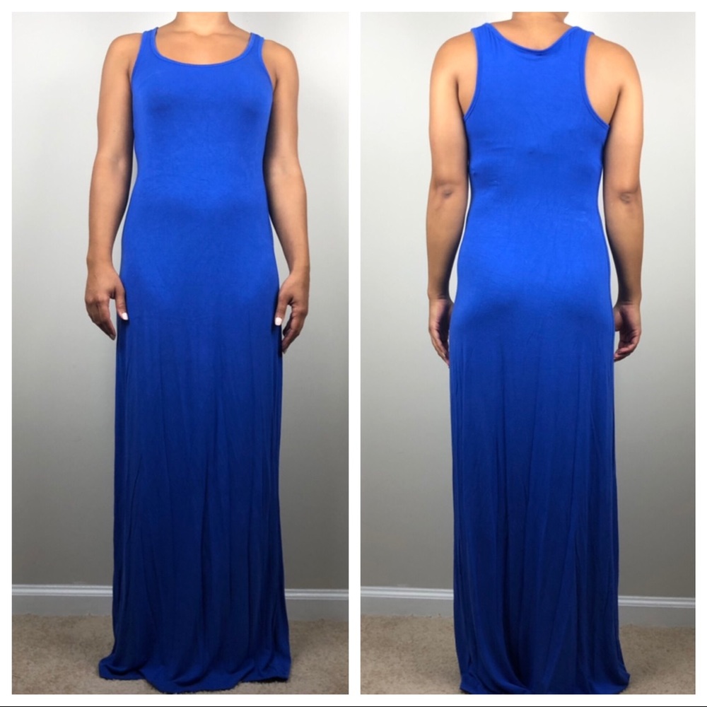 OLD NAVY Blue Maxi Dress